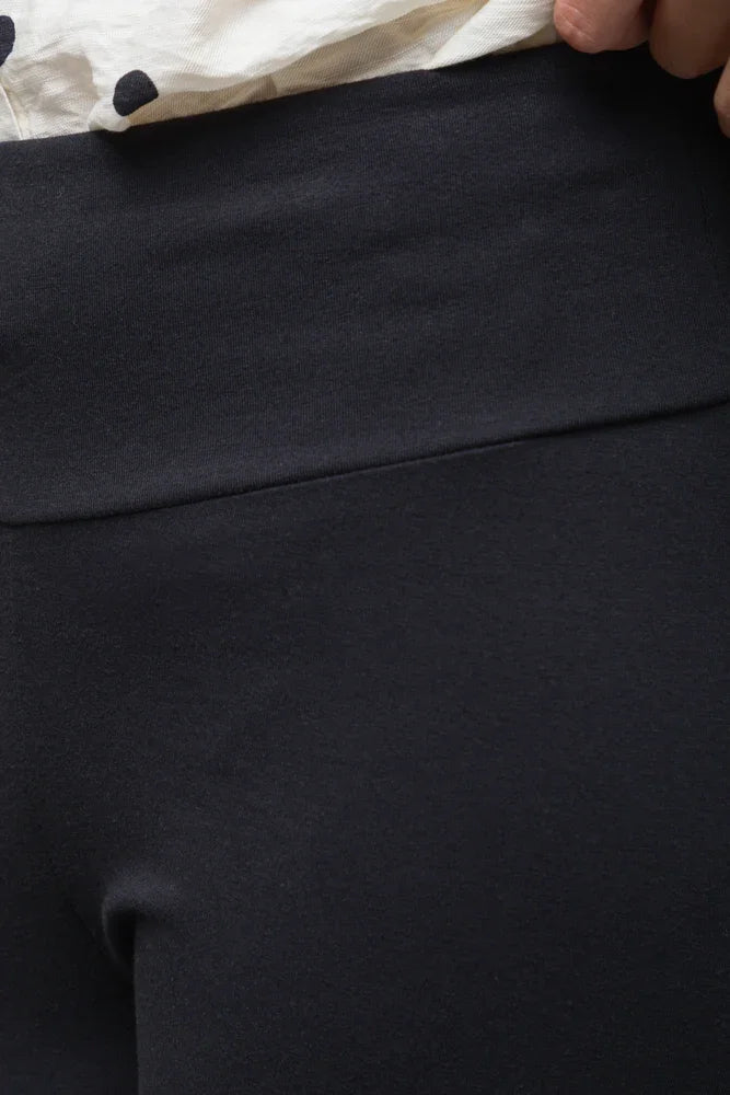 Wide Waist Leggings Black (3)