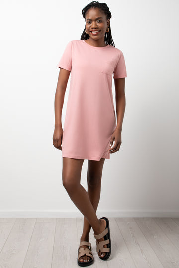T-Shirt Dress Pink