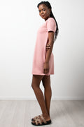 T-Shirt Dress Pink (1)
