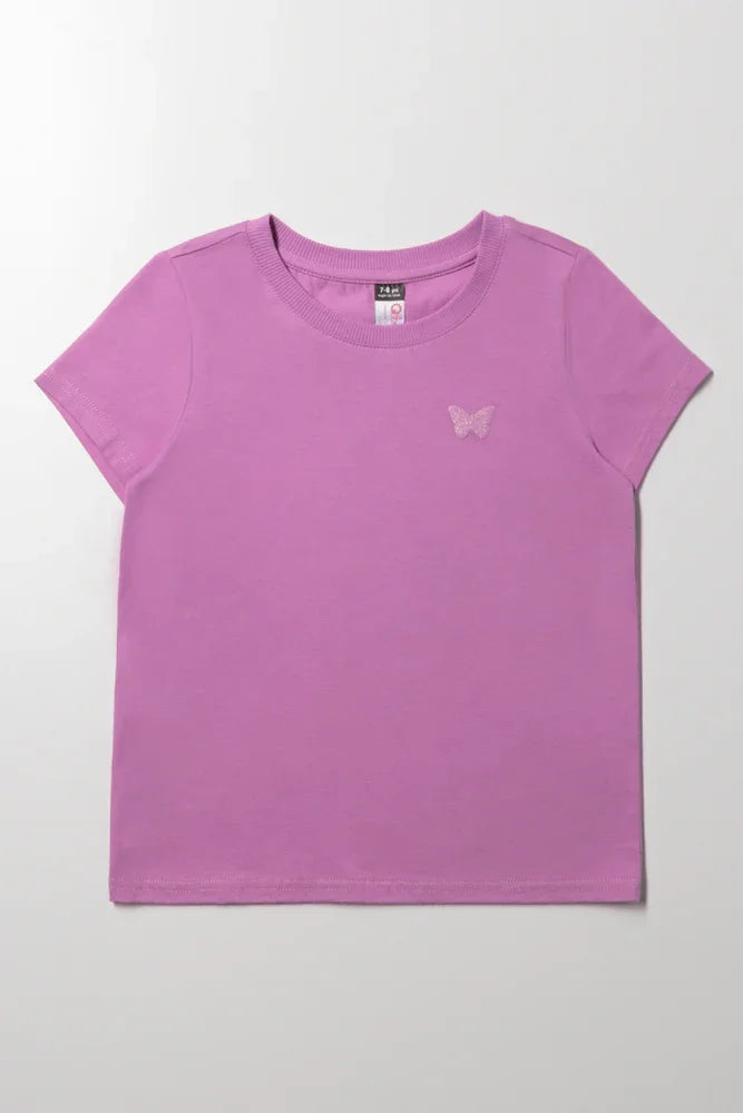 Short Sleeve T-Shirt Purple