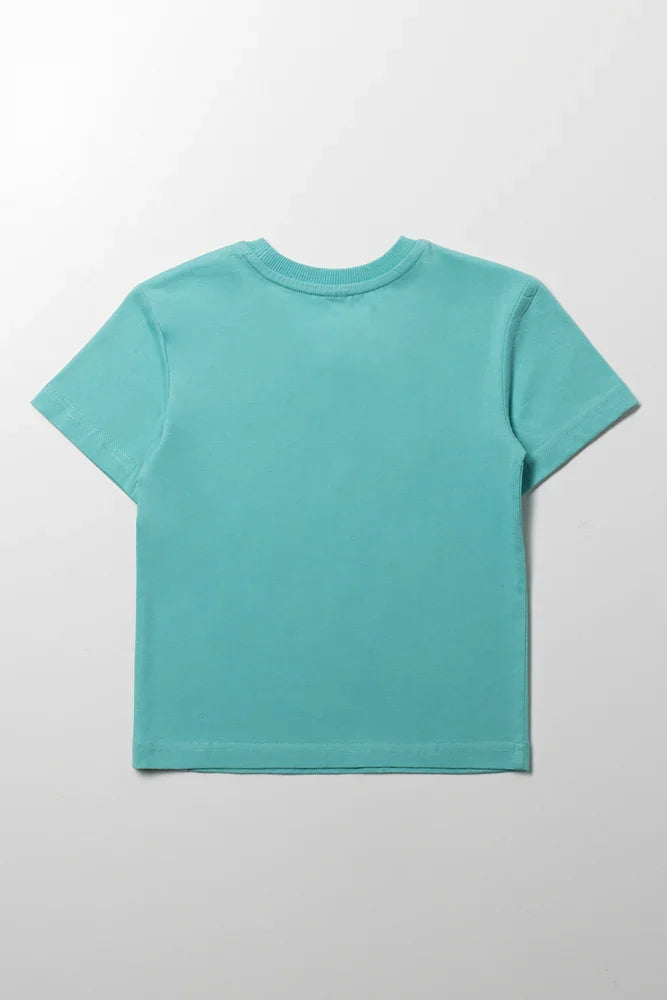 Short Sleeve T-Shirt Turquoise (3)