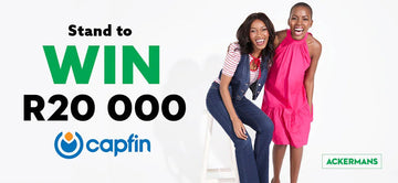 Stand to win R20 000 cash when you get a Capfin Loan