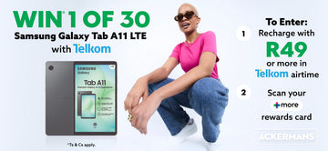 Win 1 of 30 Samsung Galaxy Tab A11 with Telkom