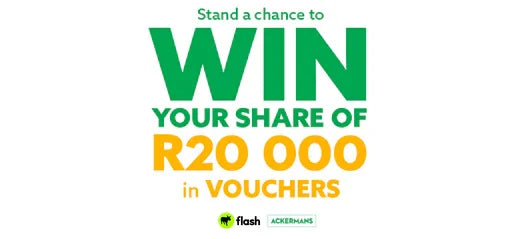 Vouchers - Win Your Share of R20 000 in Vouchers