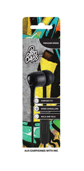 Pro Bass Swagger Aux - Mic Earphones Assorted