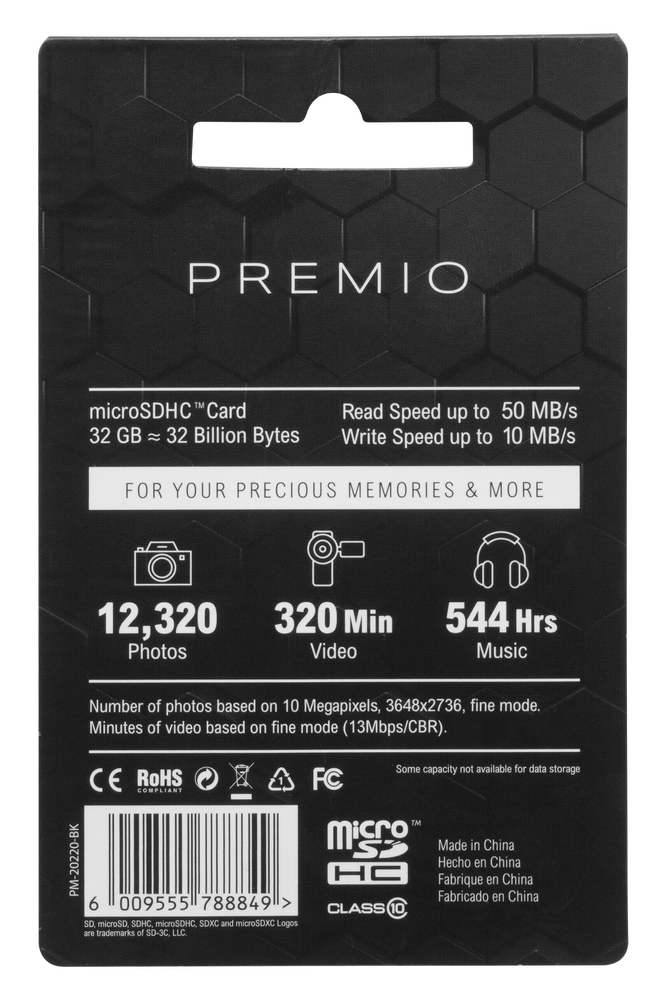 Premio Micro SD 32GB