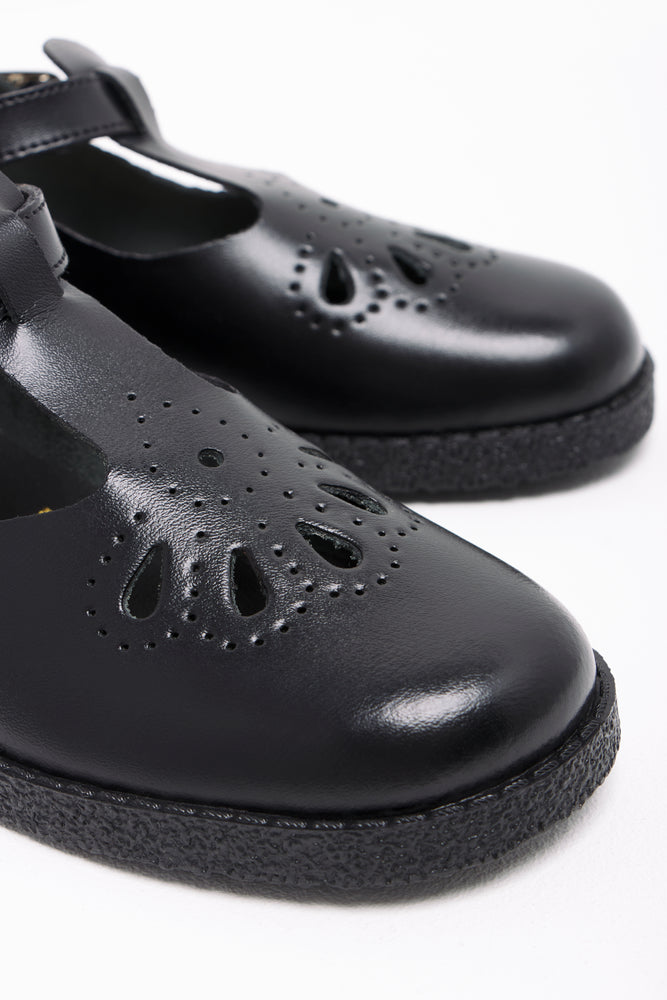Pre Girls Shoes Black Toughees (4)