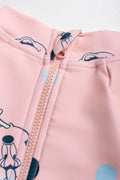 Minnie Mouse Long Sleeve Swimsuit Pink (2)