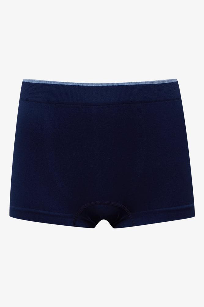 3 Pack Seam-Free Boxers Blue (2)