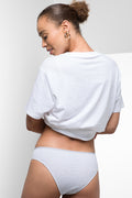 3 Pack Brazilian Panties Grey, Black & White (3)
