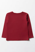 Long Sleeve T-Shirt Red (2)