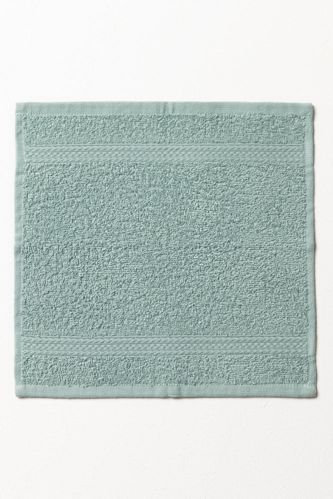 Face Cloth Blue