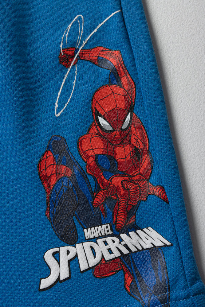 Spider-Man 2 Pack Shorts Red & Blue