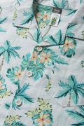 Palm Tree Short Sleeve Shirt White (1)