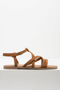 Strappy Sandal Brown (1)