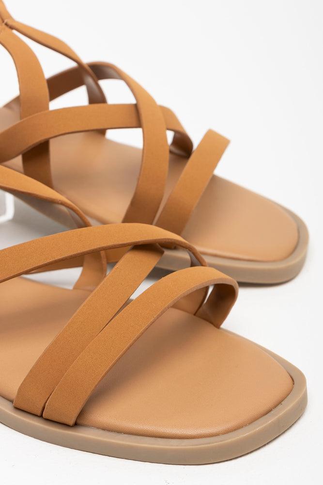 Strappy Sandal Brown (2)