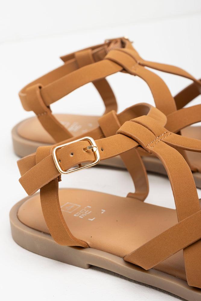 Strappy Sandal Brown (3)