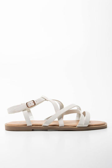 Strappy Sandal White