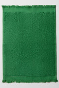 2 Pack Fringe Guest Towels Green And Red (2)