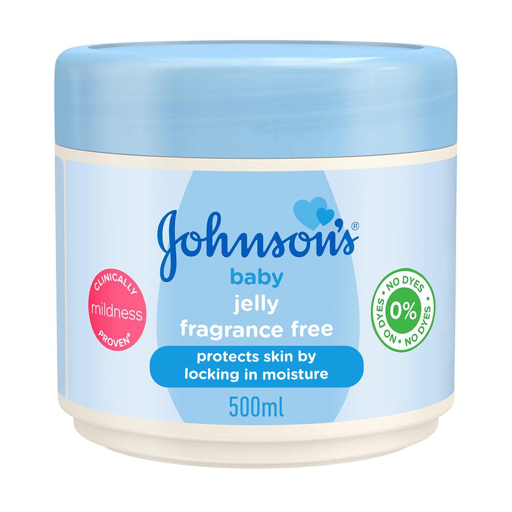 Johnsons Baby Jelly Fragrance Free 500Ml