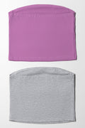 Boobtube 2Pack Grey And Melberry Paradise Destiny (2)