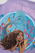 The Little Mermaid 2Pk Tshirt Purple (2)