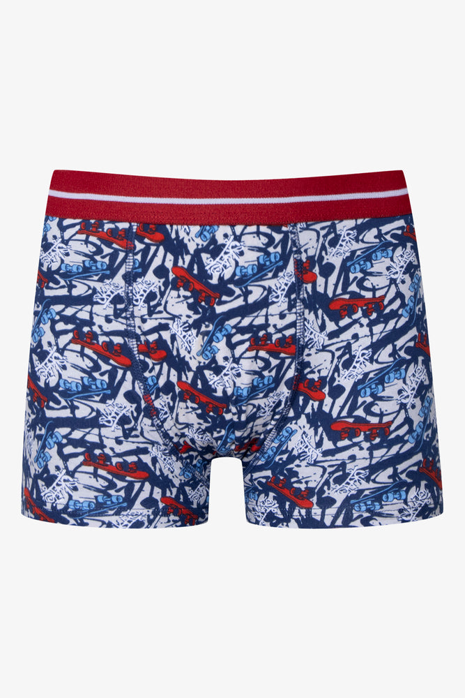3 Pack Boxers Blue & Red (3)
