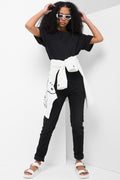 Skinny Denim Jeans Black