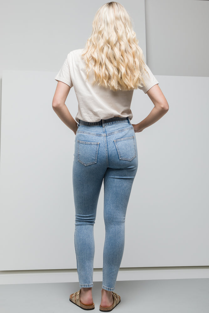 Skinny Denim Jeans Blue (3)