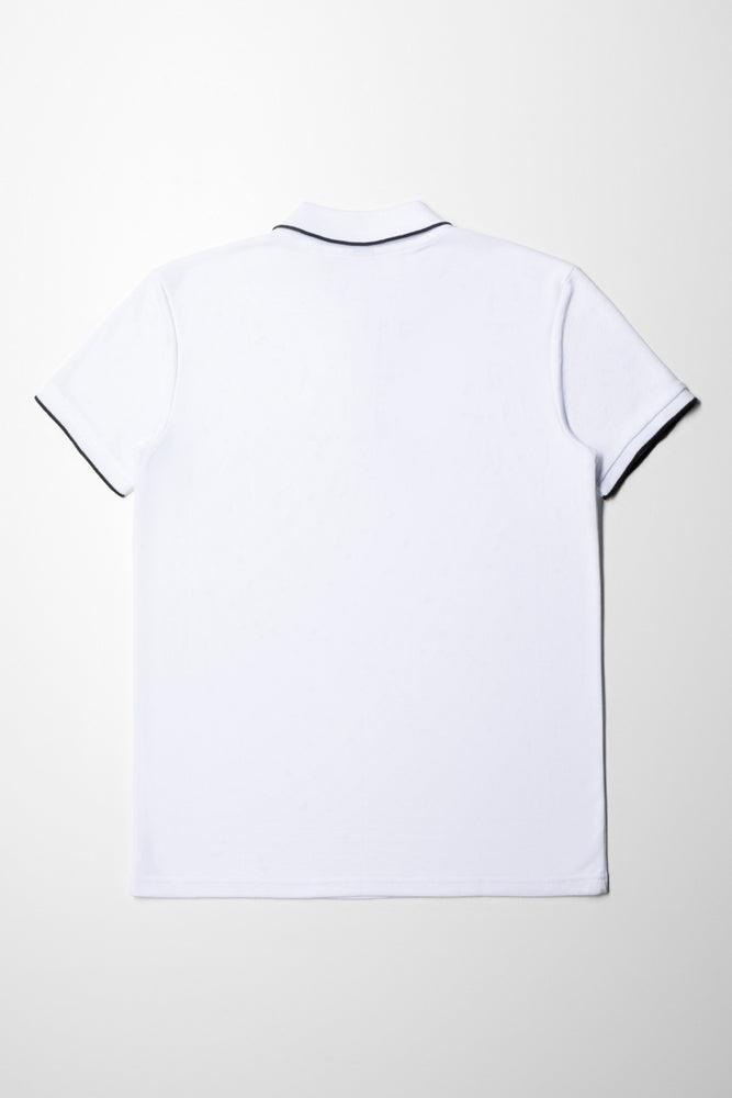 Short Sleeve Golfer White (2)