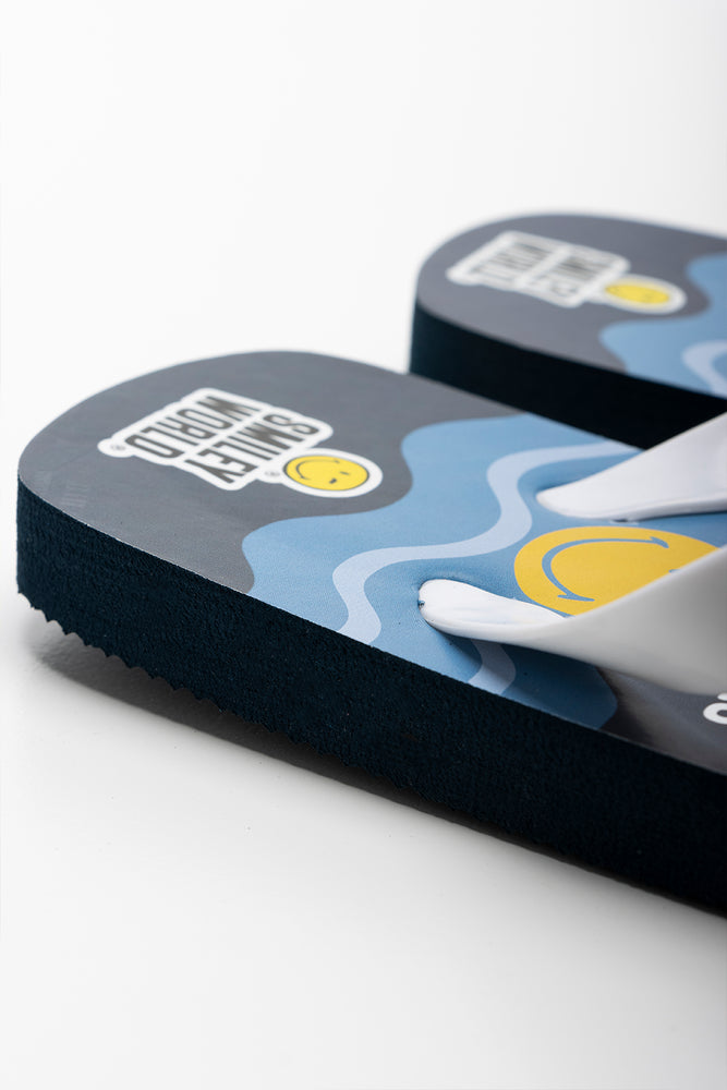 Smiley Flip Flop Navy (3)