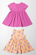 2 Pack Dresses Pink & Peach (3)