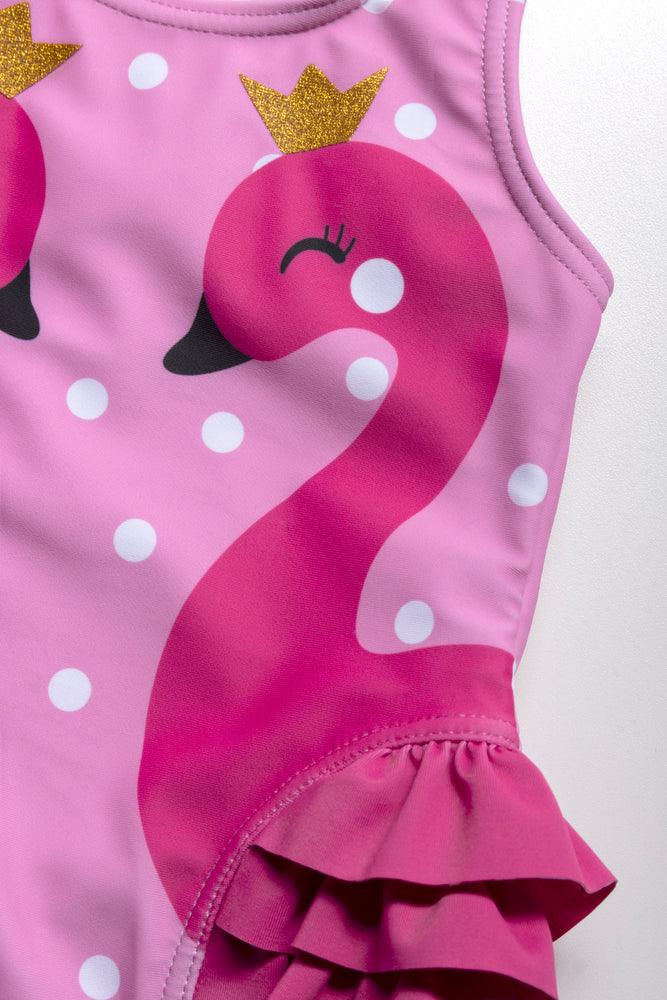Costume Swimwear With Hat Pink