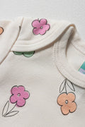 4 Pack Printed Girl Body Vest Multi (4)