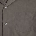 Unisex School Short Sleeve Open Neck Shirt Grey Toughees (3)