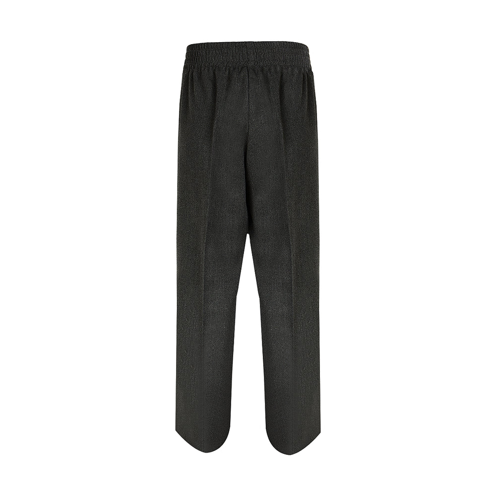 Girls School Regular Fit Pants Grey Toughees (5)
