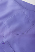 Unisex School Long Sleeve Collar Shirt Blue Toughees (2)