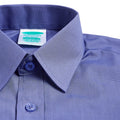 Unisex School Long Sleeve Collar Shirt Blue Toughees (5)