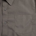 Unisex School Long Sleeve Collar Shirt Grey Toughees (3)