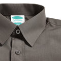 Unisex School Long Sleeve Collar Shirt Grey Toughees (5)