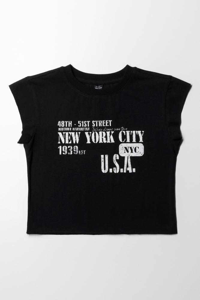 Fitted Baby T-Shirt Black