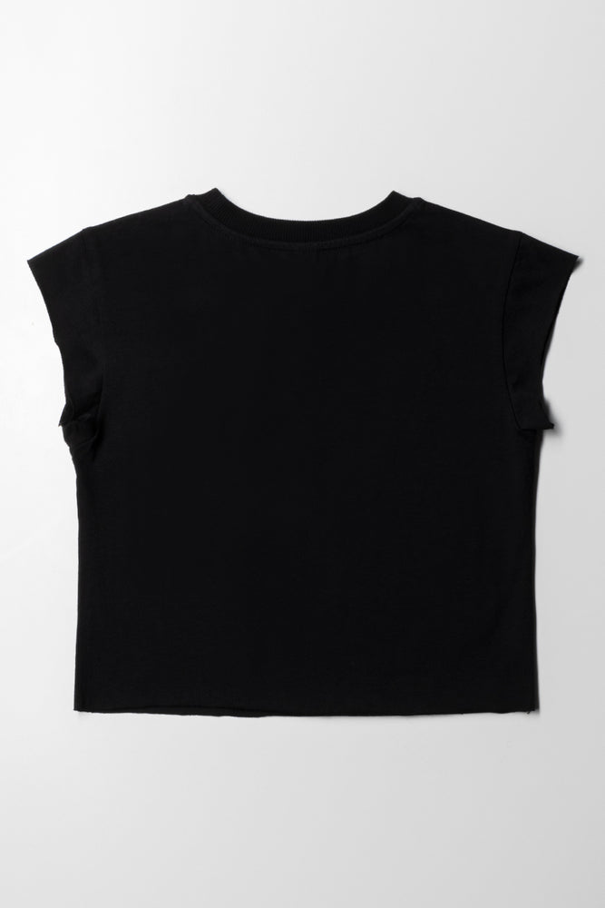 Fitted Baby T-Shirt Black (2)