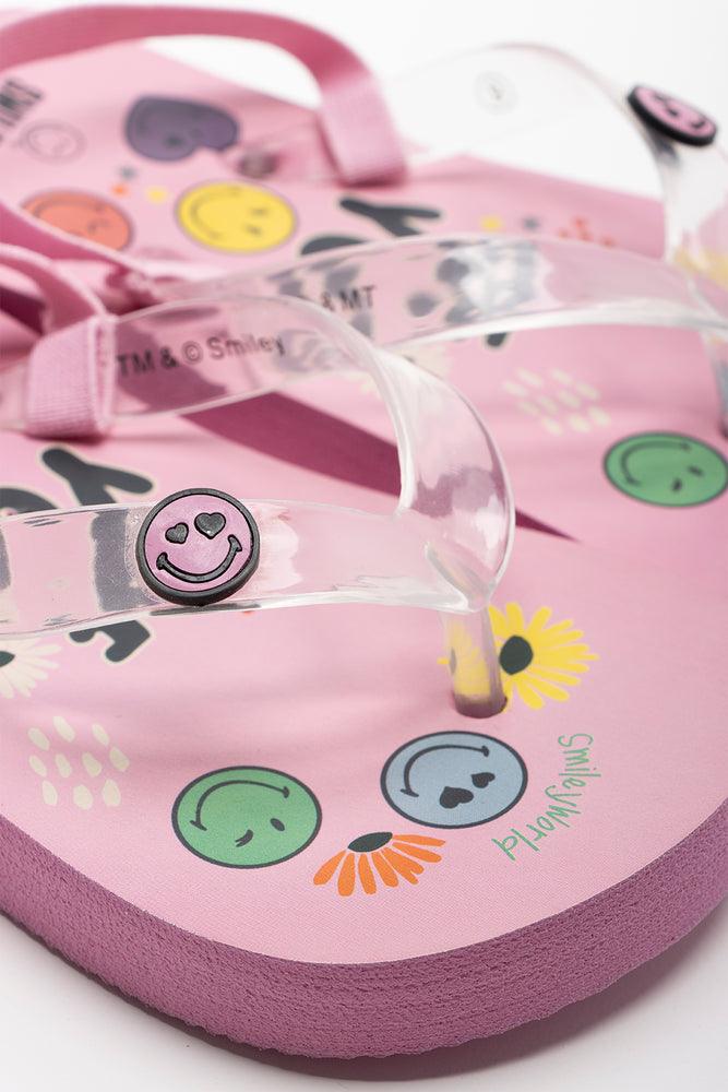 SmileyWorld Flip Flop Pink (2)