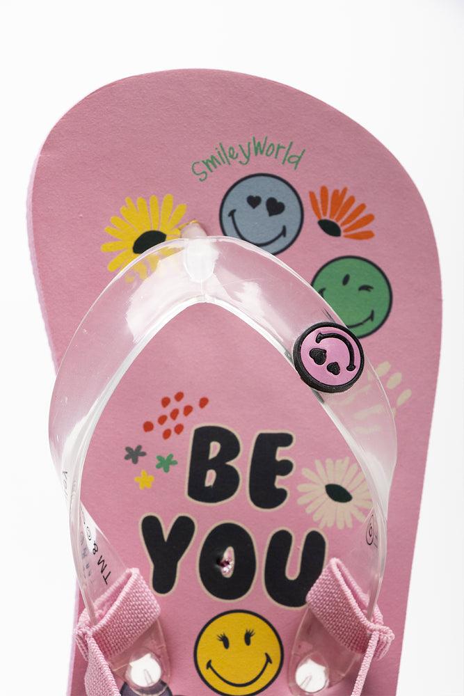 SmileyWorld Flip Flop Pink (4)