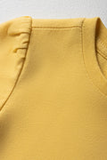 Short Sleeve T-Shirt Yellow (1)
