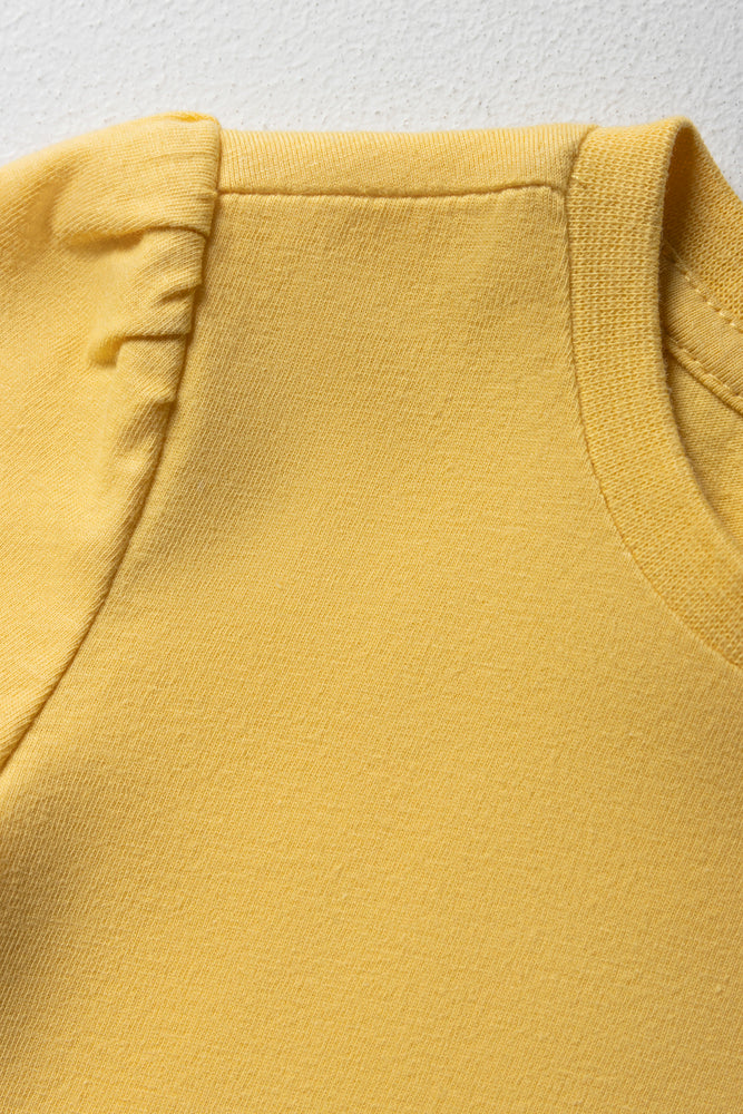 Short Sleeve T-Shirt Yellow (1)