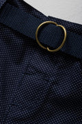Belted Chino Shorts Navy (1)