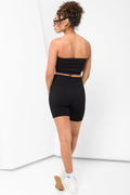 Seamless Tube Top Black (2)