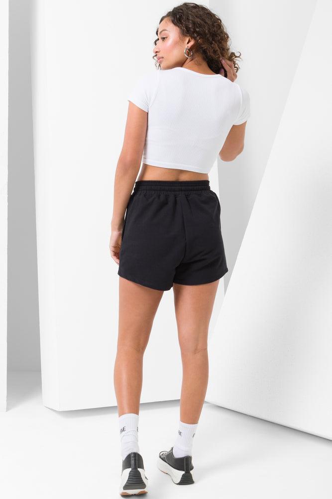 Seamless Cropped T-Shirt White (2)
