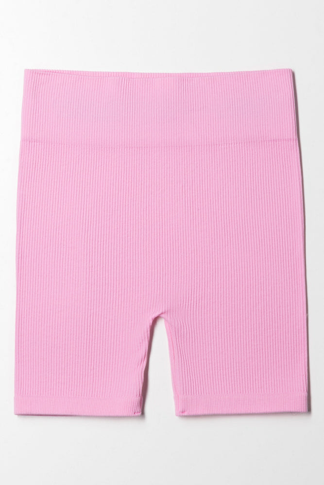 Seamless cycle shorts pink (2)